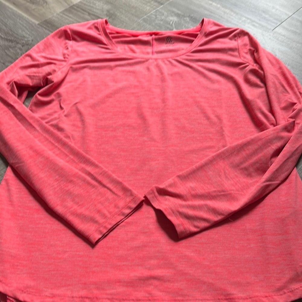 Women's C9 By Champion Bright Orange Long Sleeve lightweight Top